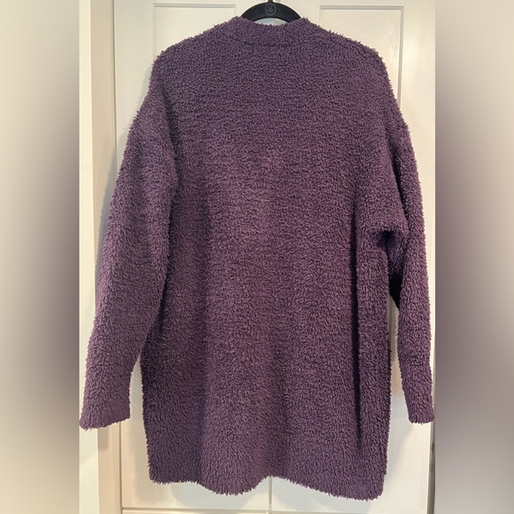 BAREFOOT DREAMS COZY CHIC OPEN FRONT CARDIGAN, SIZE S/M. - Picture 5 of 13